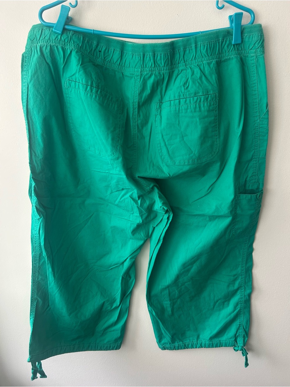 George Women's Teal Capris - Picture 2 of 4